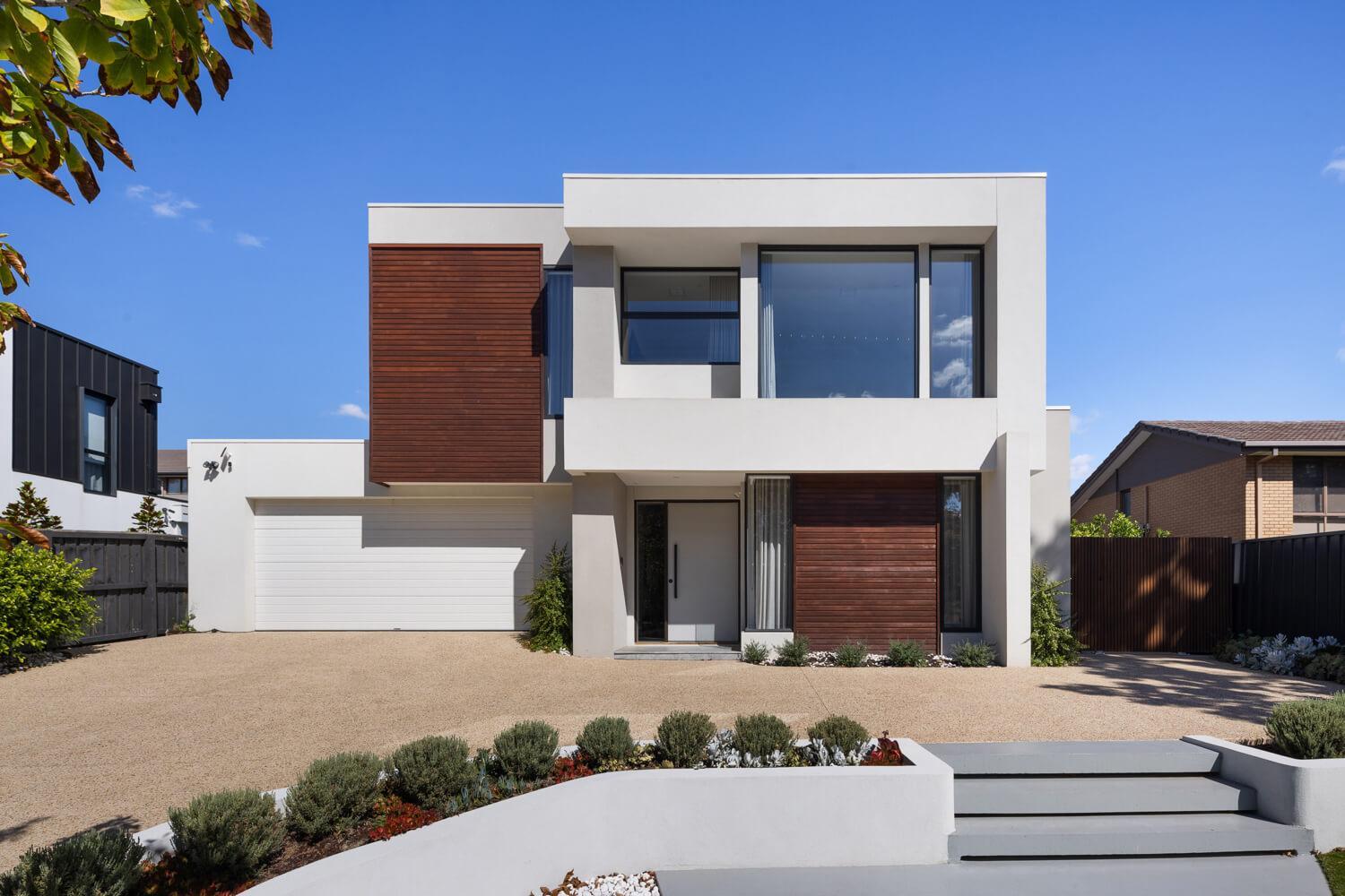 Modern Architecturally Designed Facade in Melbourne