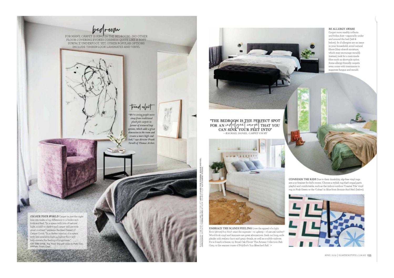 Thomas Archer is interviewed by the Home Beautiful Magazine about flooring trends.